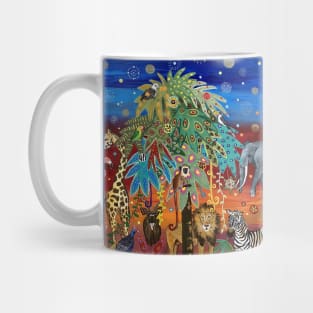 Party time in the savannah Mug